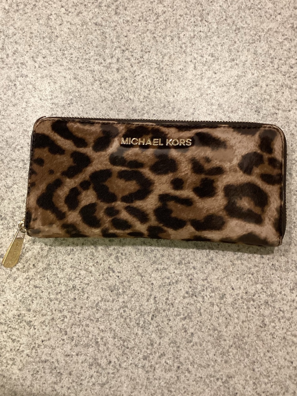 Michael Kors Leopard Cheetah Print Wallet